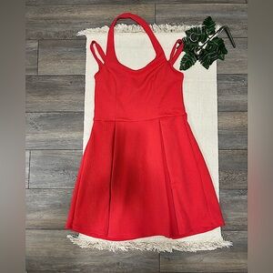 Large fit and flare dress